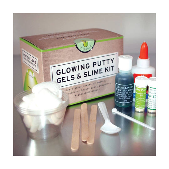 Glowing Putty, Gels, and Slime Kit by Copernicus Toys