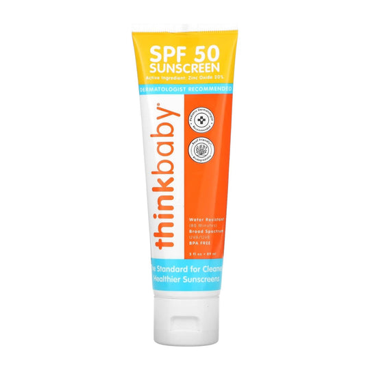 Thinkbaby Safe Sunscreen SPF 50+ - 3oz by Thinkbaby