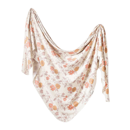 Knit Swaddle Blanket - Ferra by Copper Pearl