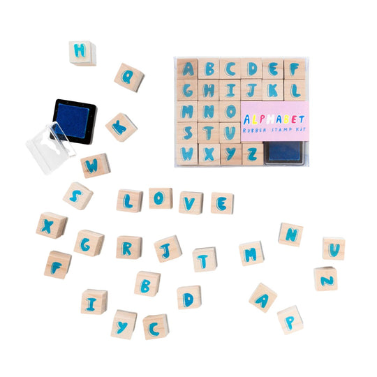 Alphabet Stamp Kit by Yellow Owl Workshop