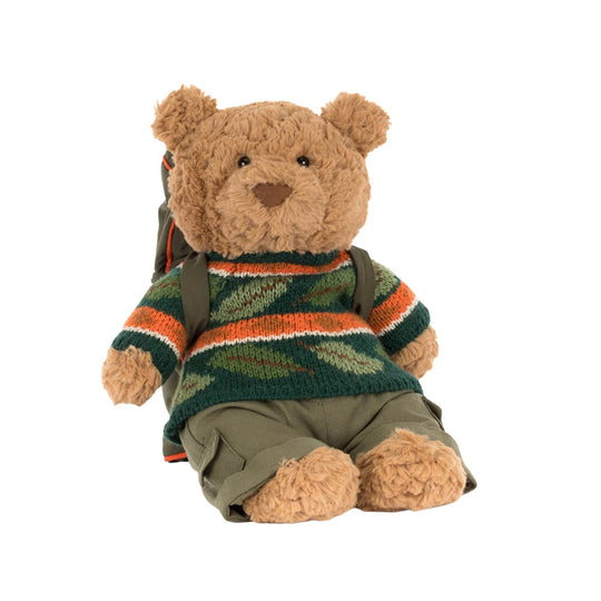 Bartholomew Bear Hiking Outfit by Jellycat
