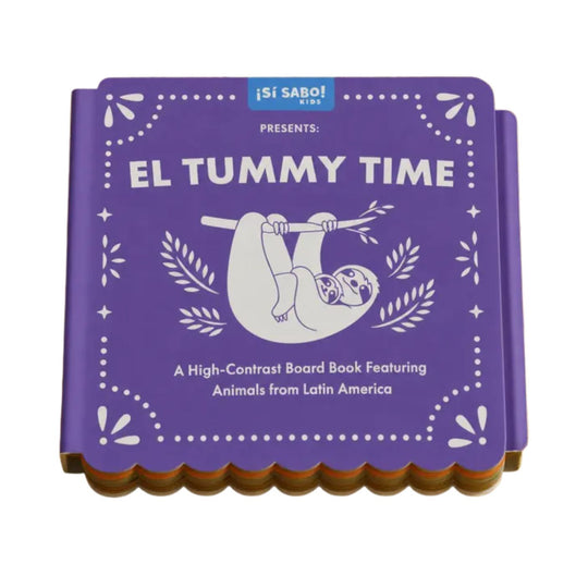 El Tummy Time: A High-Contrast Board Book For Babies by Blue Star Press