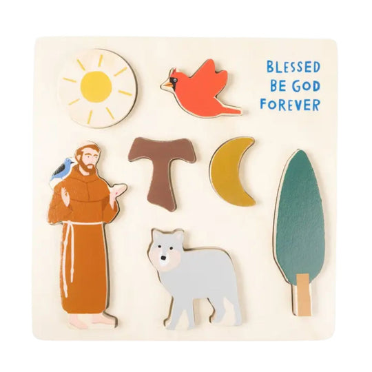 Wooden Puzzle - St. Francis by Be A Heart