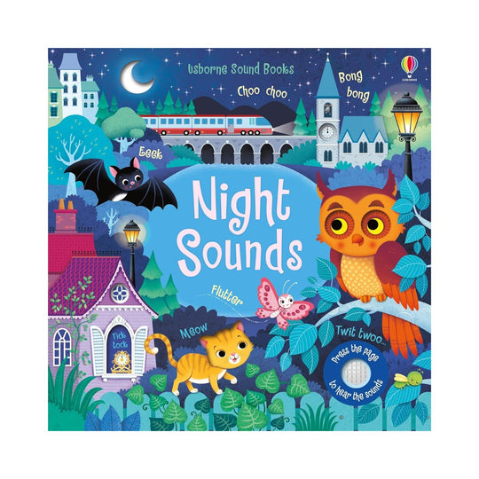 Night Sounds - Board Book by Usborne Books