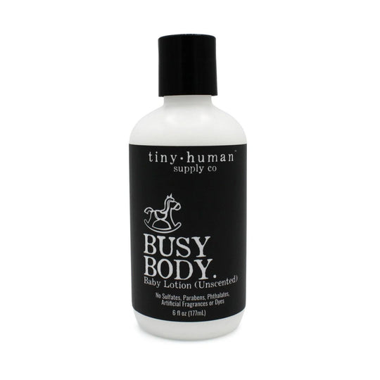 Busy Body Baby Lotion - 8 oz Unscented by Tiny Human Supply Co.