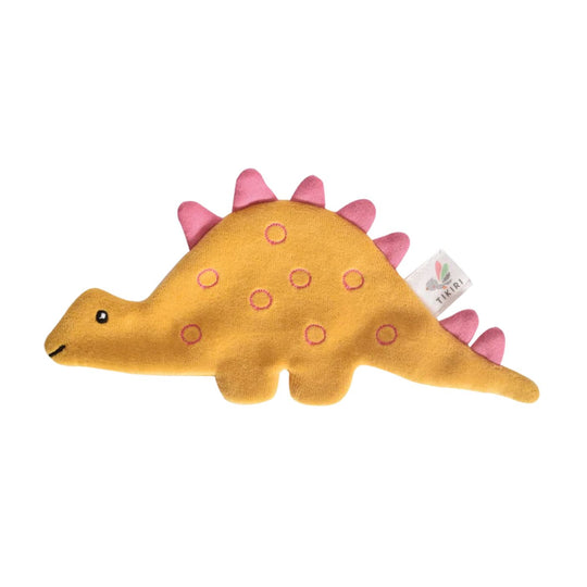 Organic Stegosaurus Crinkle Toy by Tikiri Toys