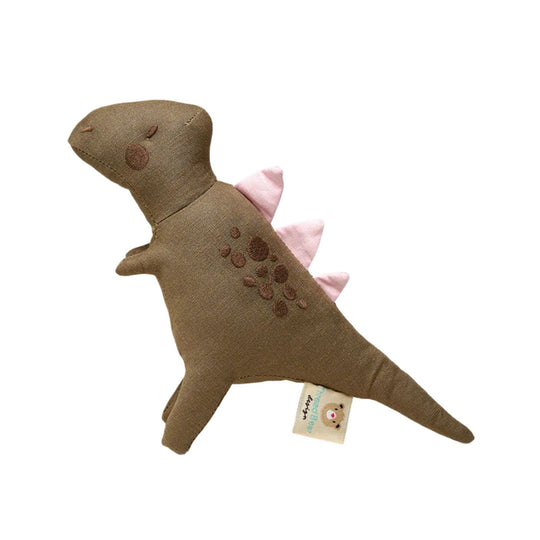 T-Rex Linen Dinosaur by Threadbear Design