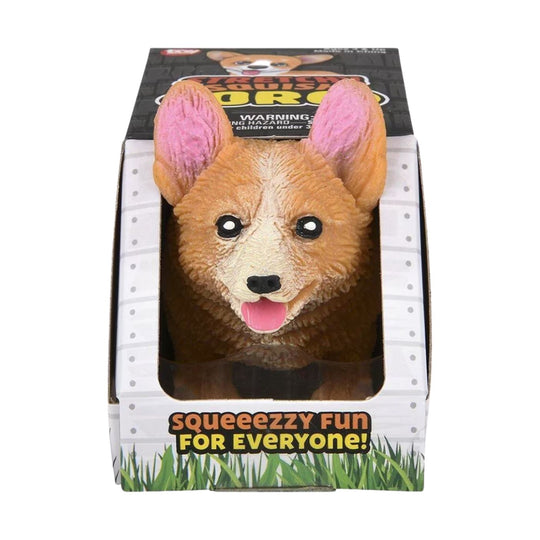 Stretchy Squish Corgi - 4 Inch by the Toy Network