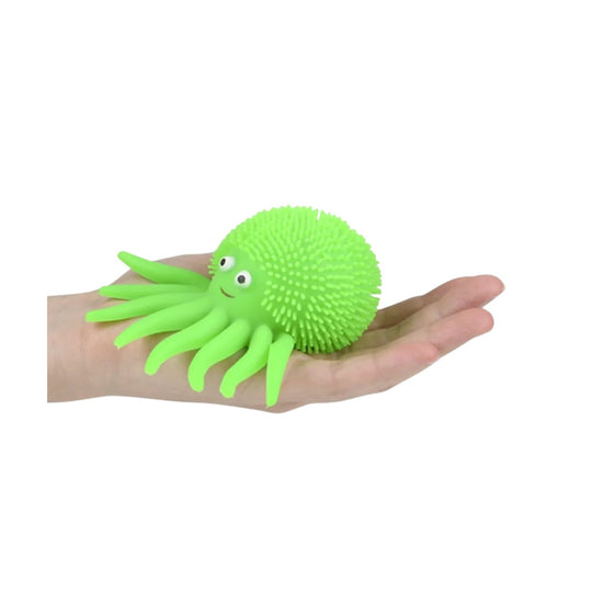 Puffer Octopus - 4 Inch (1 Unit Assorted) by The Toy Network