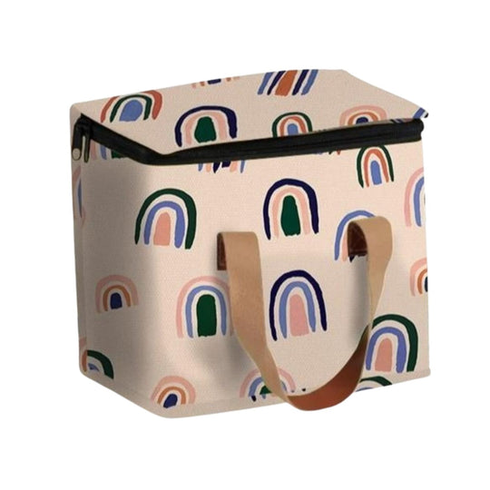 Lunch Bag - Ochre Rainbows by The Somewhere Co.