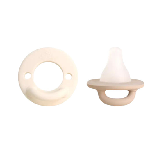 Latch & Soothe Silicone Breastlike Pacifier - Taupe by Itzy Ritzy