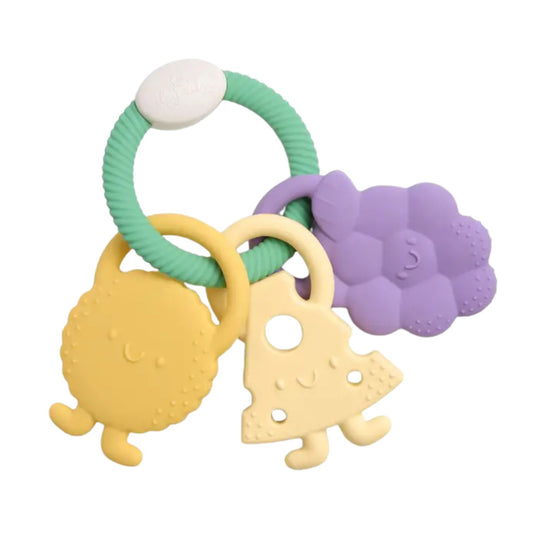 Itzy Trio Textured Silicone Teether by Itzy Ritzy