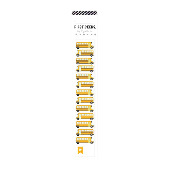 School Bus Minis Stickers by Pipsticks