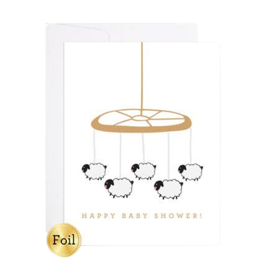 Baby Mobile Card by 9th Letter Press