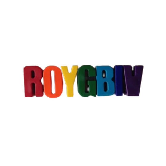 ROYGBIV Eco-Friendly Crayons