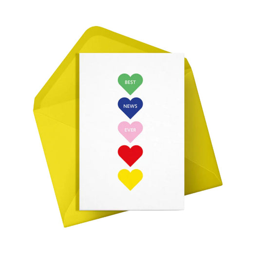 Best News Ever Card by Alphablots