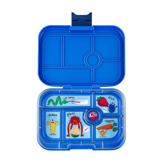 Original Leakproof Bento Lunch Box For Kids - Surf Blue Funny Monsters by Yumbox