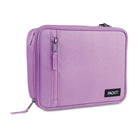 Purple travel organizer with 'Packit' branding on a white background