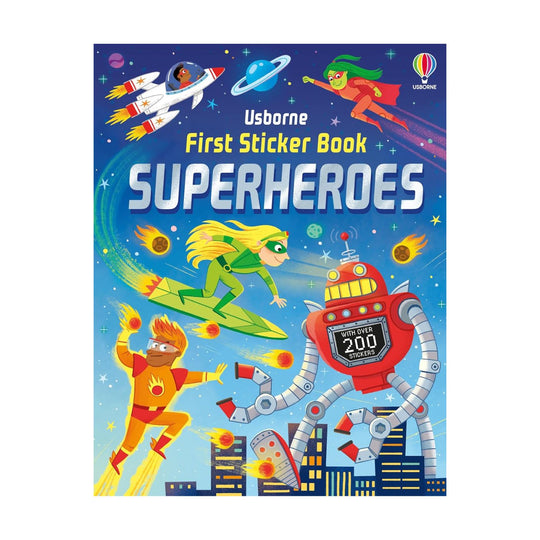 First Sticker Book - Superheroes