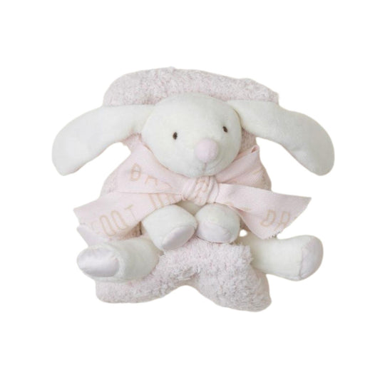CozyChic Barefoot Lovey - Pink Bunny by Barefoot Dreams