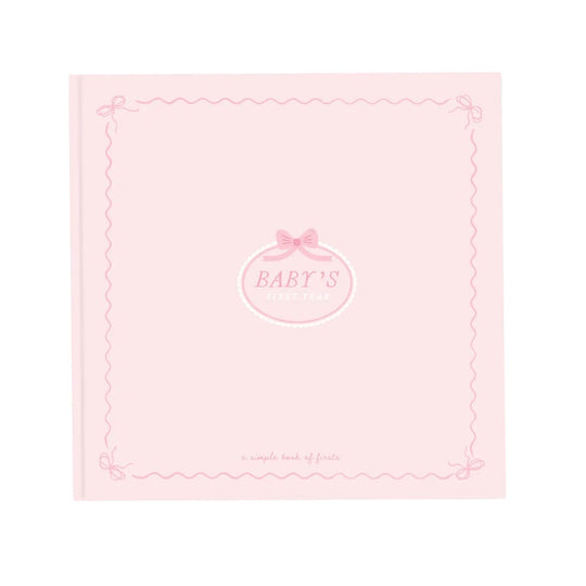 Bowkissed Blush Baby Memory Book by Lucy Darling