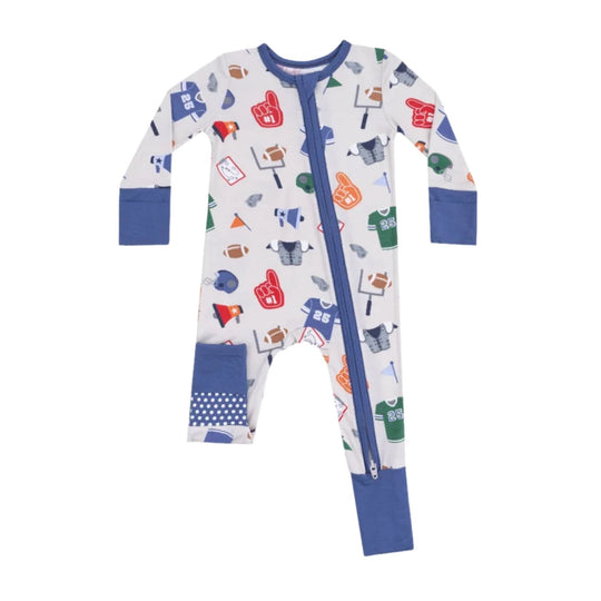 Bamboo Convertible Romper - Game Day by Angel Dear
