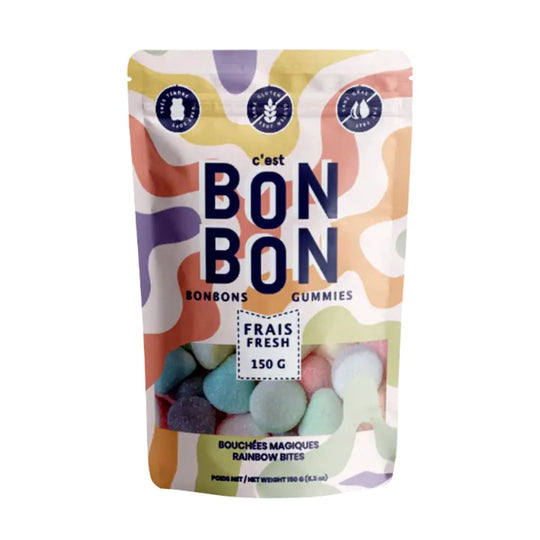 C'est Bon Bon Gummy Candies - Rainbow Bites by La boîte à bonbons