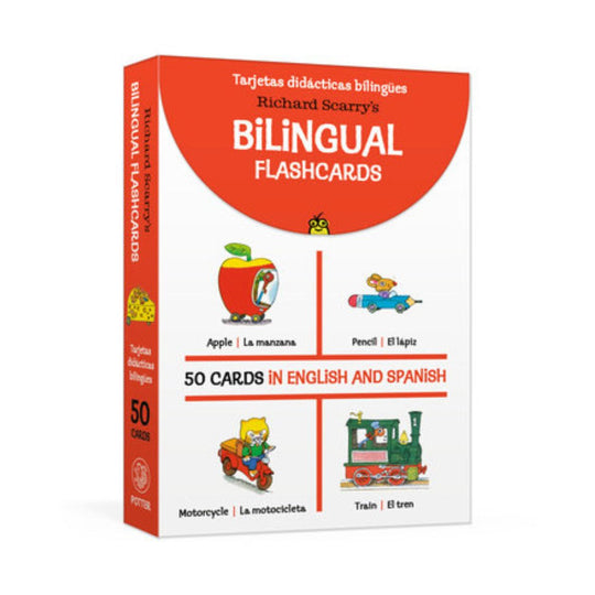 Richard Scarry's Bilingual Flashcards: 50 Cards in English and Spanish
