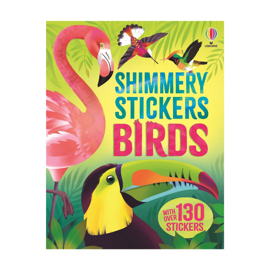 Shimmery Stickers Book - Birds by Usborne Books
