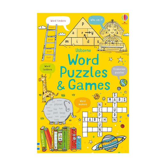 Word Puzzles and Games by Usborne Books