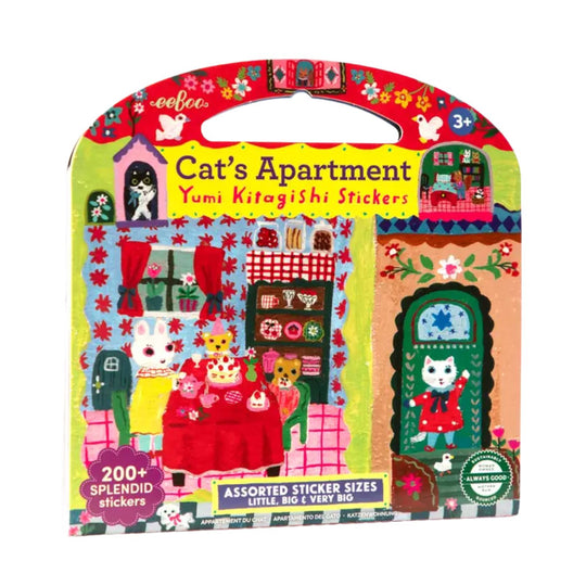 Cat's Apartment Stickers by Eeboo