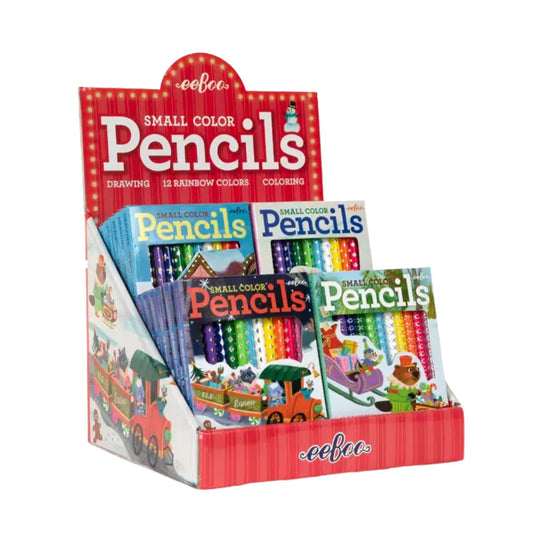 Christmas Village Small Pencil Assortment by Eeboo
