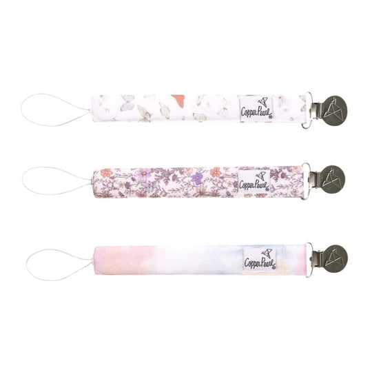 Binky Clips - Flora by Copper Pearl