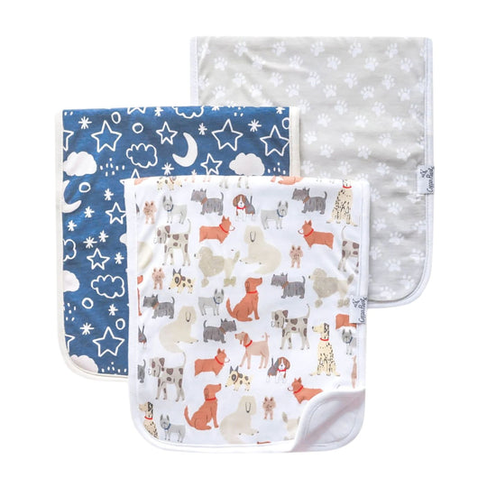 Premium Burp Cloths - Rufus by Copper Pearl