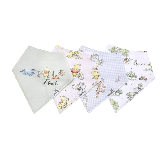 Single Bandana Bib - Hundred Acre Wood by Copper Pearl
