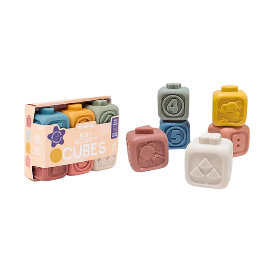 Soft Activity Cubes for Babies by Miniland