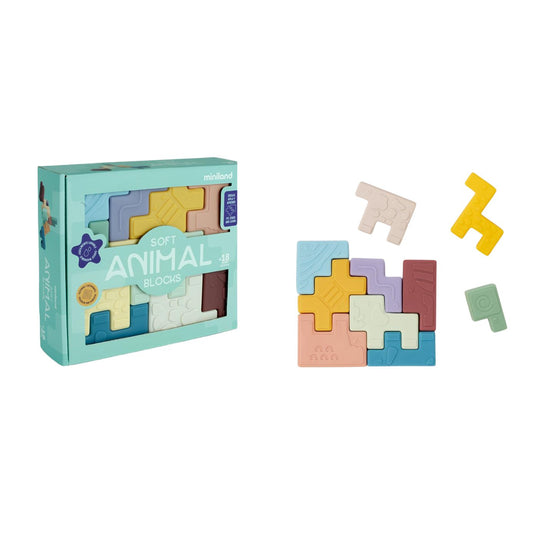 Soft Animal Blocks by Miniland