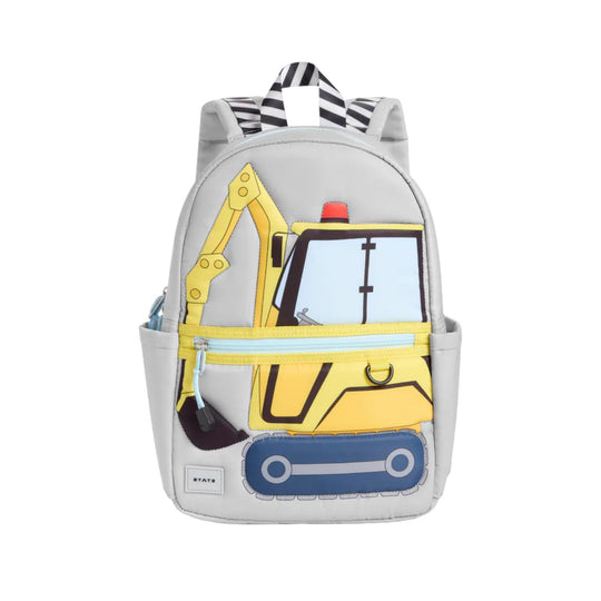 Kane Mini Backpack - Construction Truck by State Bags