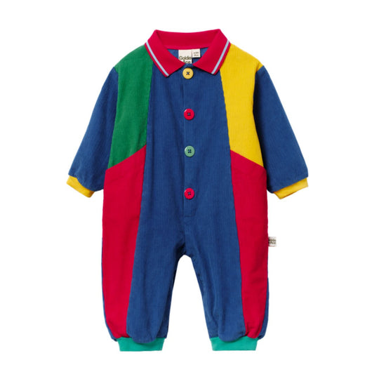 Primary Colour Block Romper by Goldie + Ace