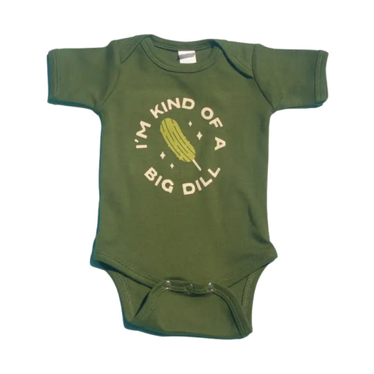 I'm A Big Dill Onesie by Sweetpea + Co