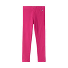 Bright pink leggings shown flat against a plain white background.