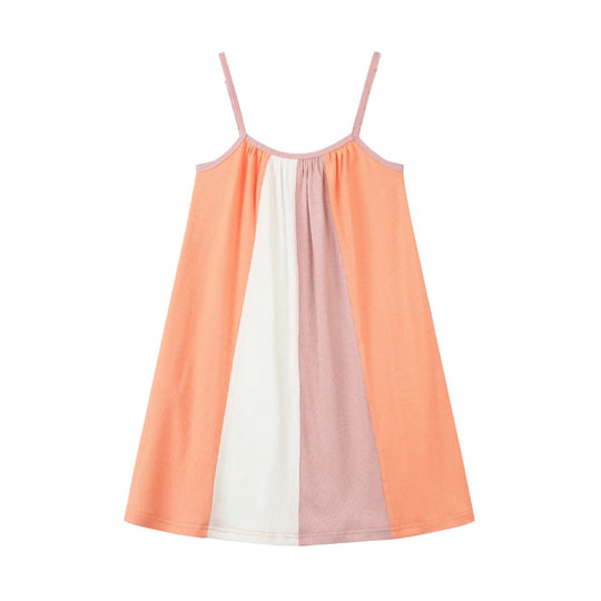 Ruby Dress - Pink/Peach/Cream by Vignette