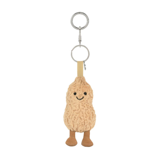 Amuseables Peanut Key Chain Bag Charm by Jellycat