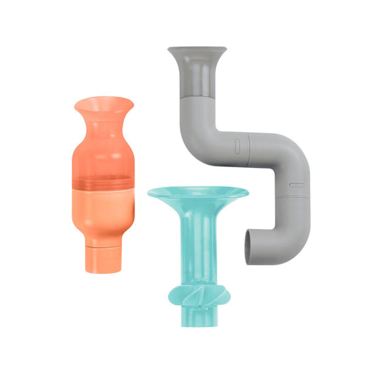 Tubes 3 Piece Building Bath Toy Set by Boon
