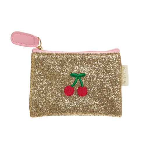 Cherry Dreams Glitter Mini Purse by Rockahula Kids