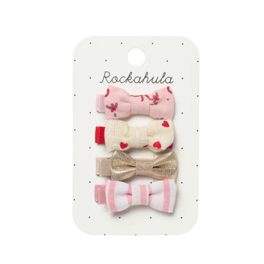 Cutesy Mini Bow Clip Set by Rockahula Kids