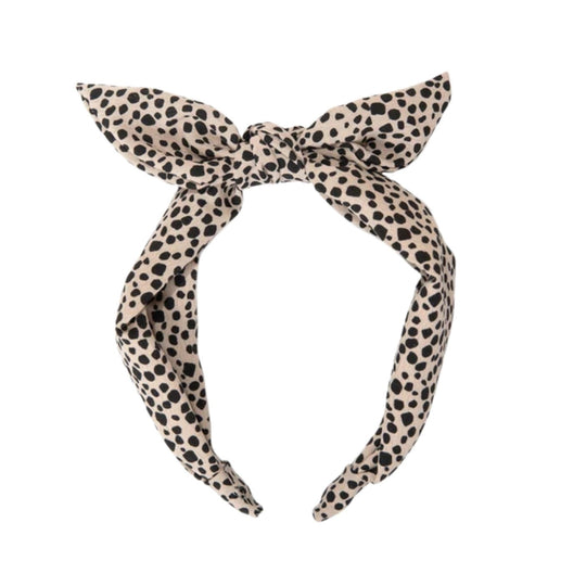 Leopard Love Tie Headband by Rockahula Kids