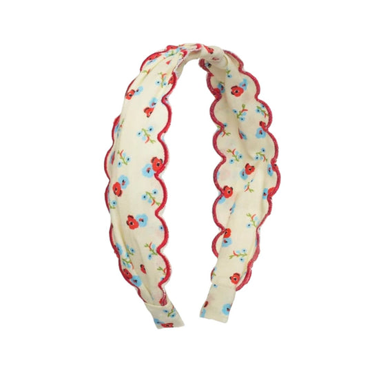 Martha Ditsy Scalloped Headband by Rockahula Kids