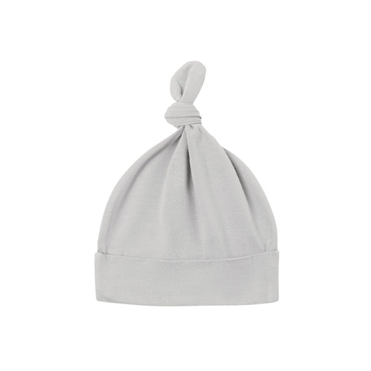 Bamboo Knotted Baby Hat - Cloud by Quincy Mae