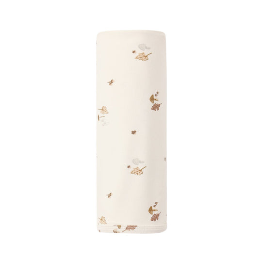Bamboo Swaddle - Woodland by Quincy Mae